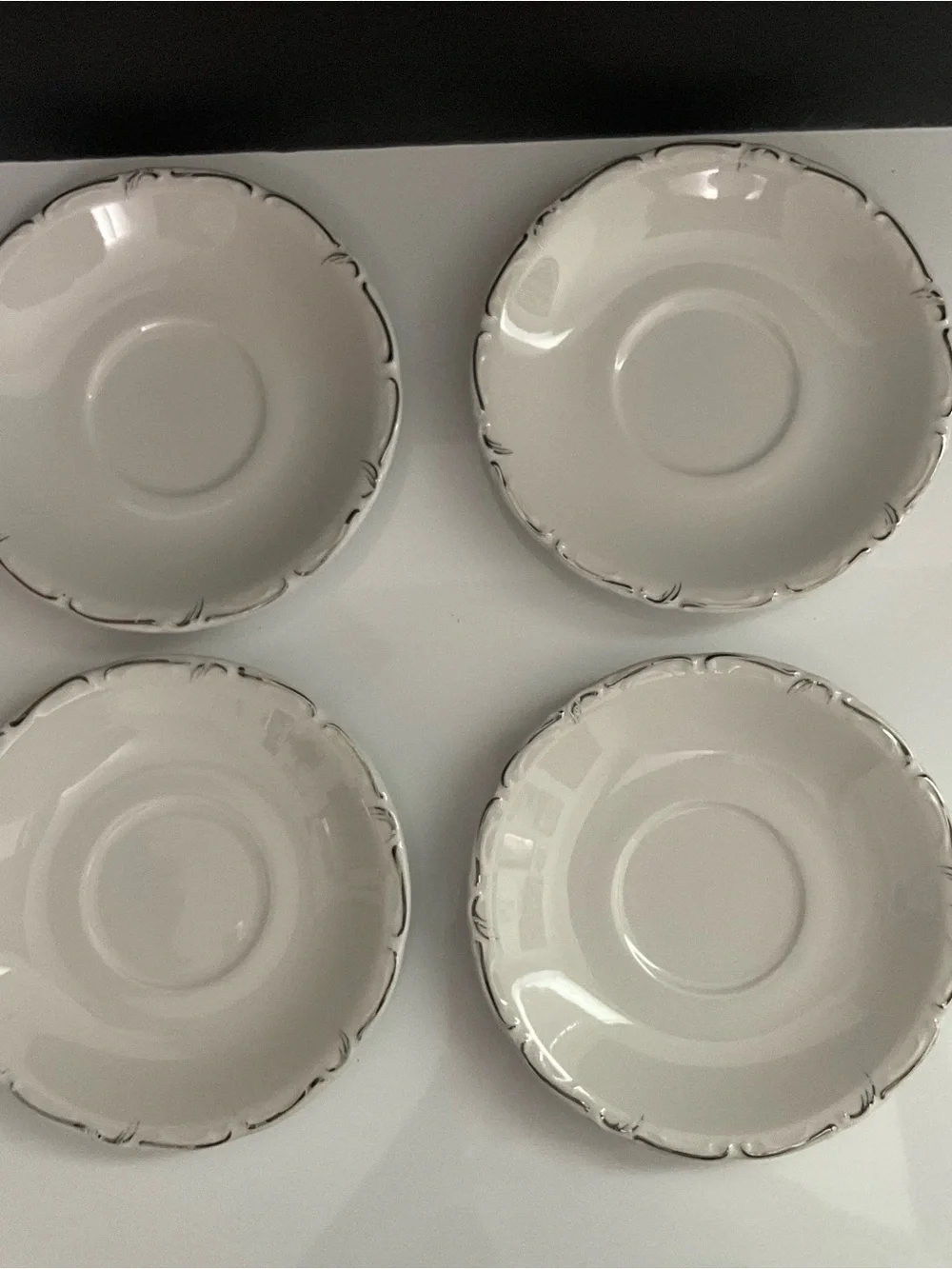 VTG Simplicity Bread & Butter Plates by Modern China & Table Institute